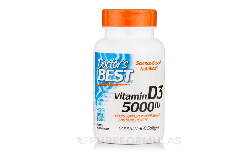 Vitamin D3 5000 IU 360 Softgels