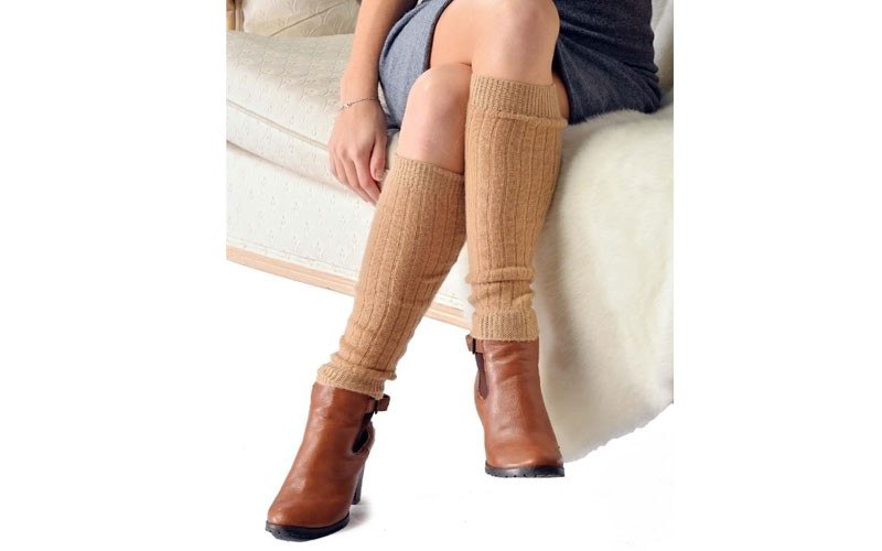 Pure Cashmere Leg Warmers