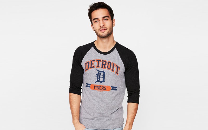 Homage Detroit Tigers Baseball Men TShirt