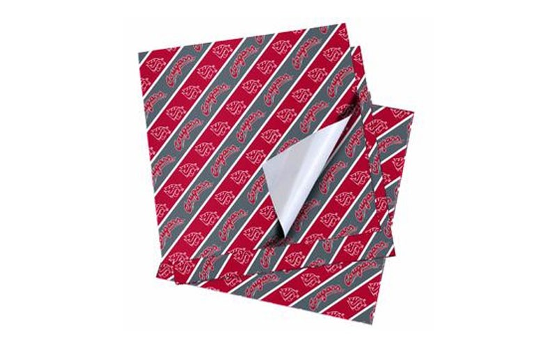 NCAA Folded Gift Wrapping Paper - Washington State Cougars