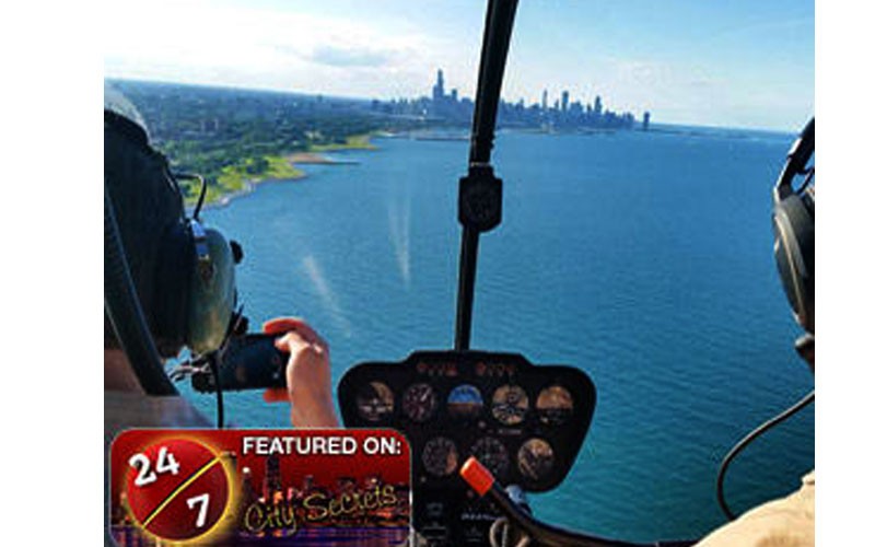 Private Helicopter Tour Chicago for 4 - 15 Minute Flight