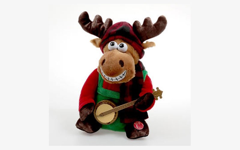 Trim A HomeÂ® 11-Inch Animated Reindeer