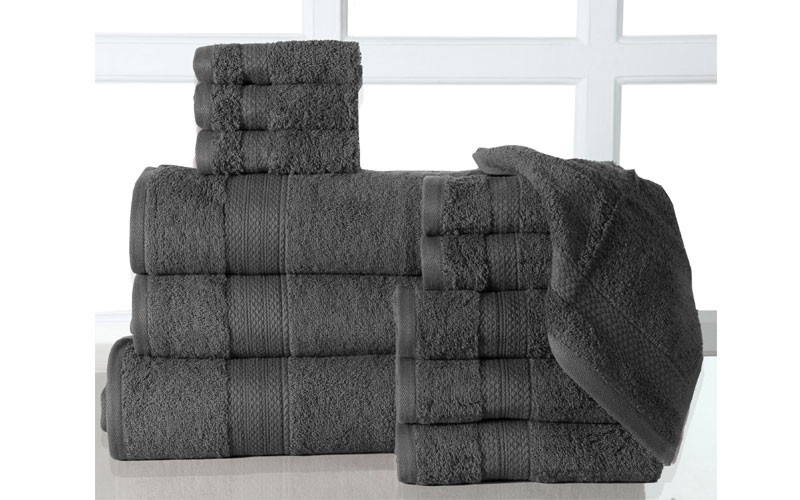 12-Piece Bath Towel Sets with Oversized Bath Sheet