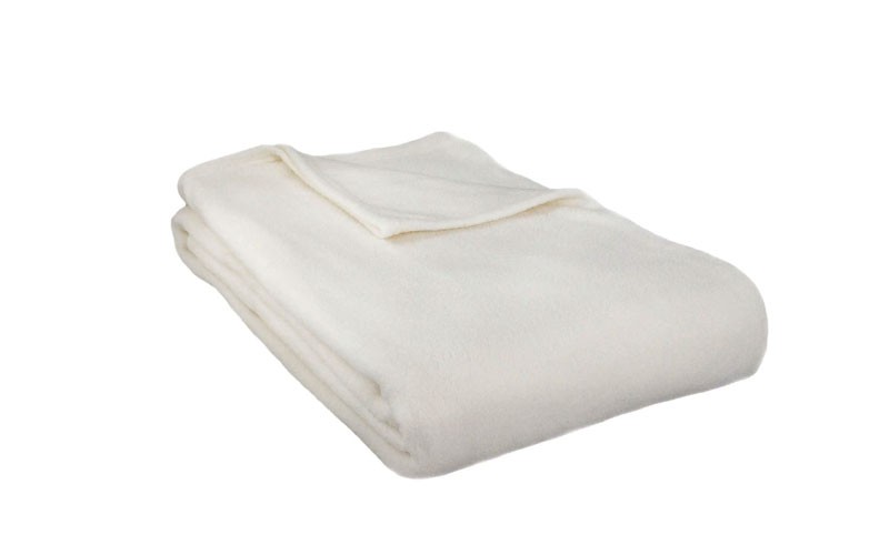Alta Anti- pill Fleece Blanket Ivory Full
