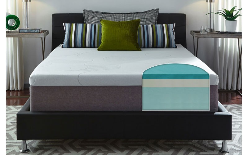 Slumber Solutions Choose Your Comfort 14-inch Gel Memory Foam Mattress Twin