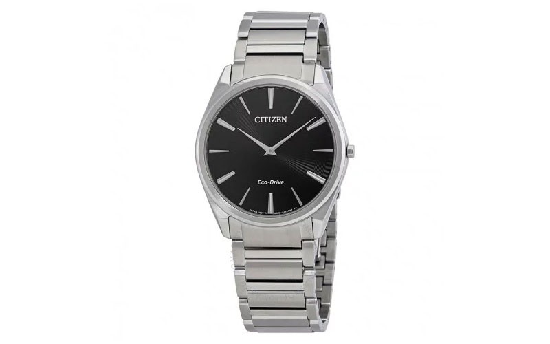 Citizen Stiletto Black Dial Men's Steel Watch