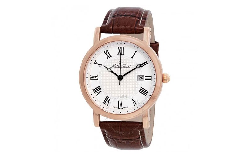 Mathey Tissot City White Dial Mens Watch