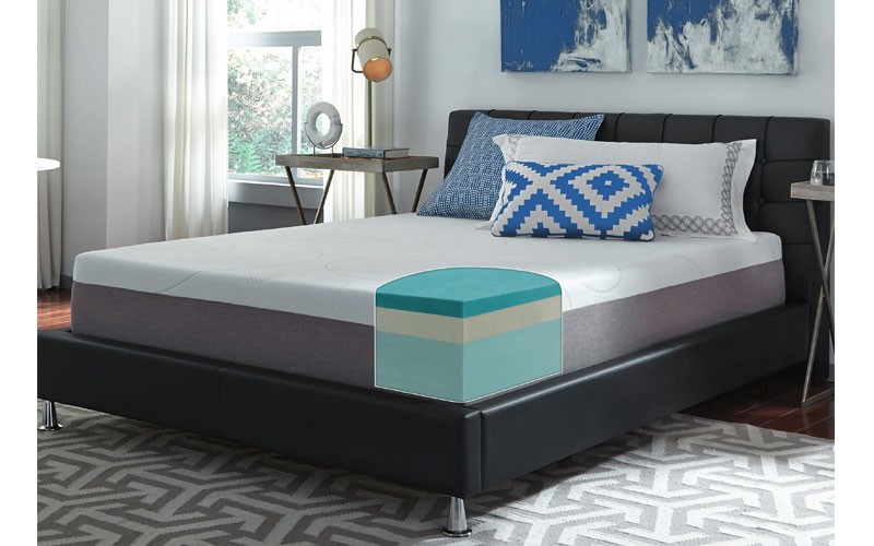 Slumber Solutions Choose Your Comfort 12-inch Gel Memory Foam Mattress King