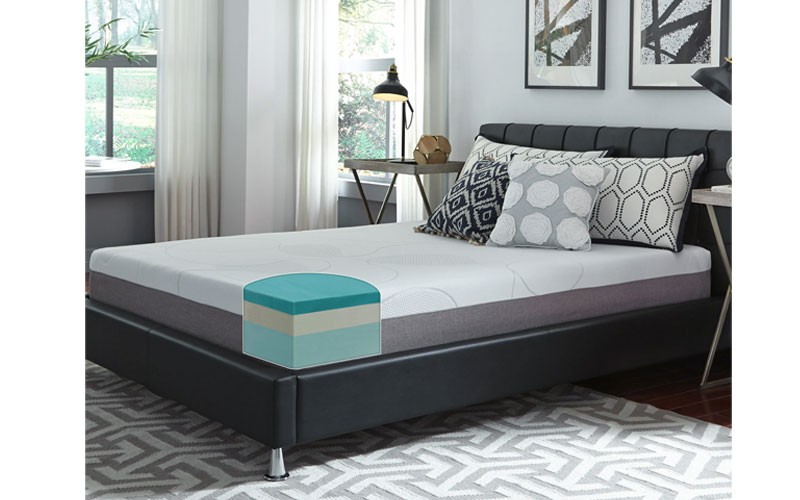 Slumber Solutions Choose Your Comfort 10-inch Gel Memory Foam Mattress Full