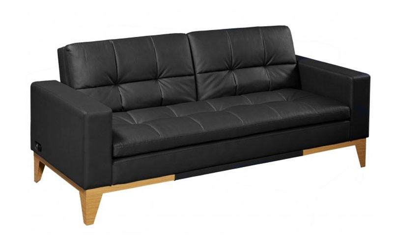 Westridge Convertible Bonded Leather Sofa Bed