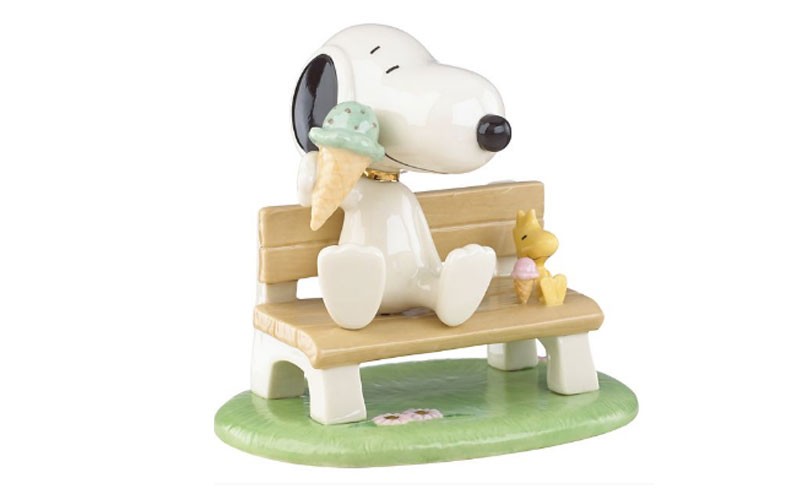 Happiness is Ice Cream with Snoopy Figurine by Lenox