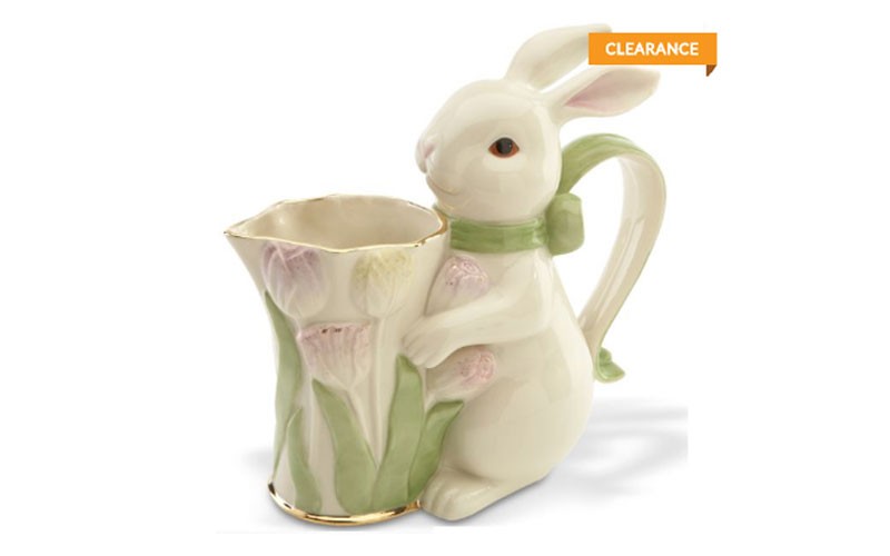 Spring time Bunny Pitcher by Lenox