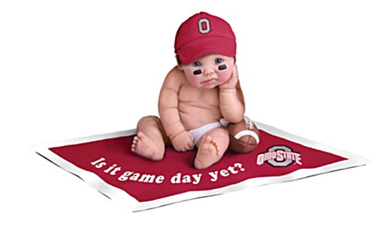 Ohio State Buckeyes Fan Baby Doll