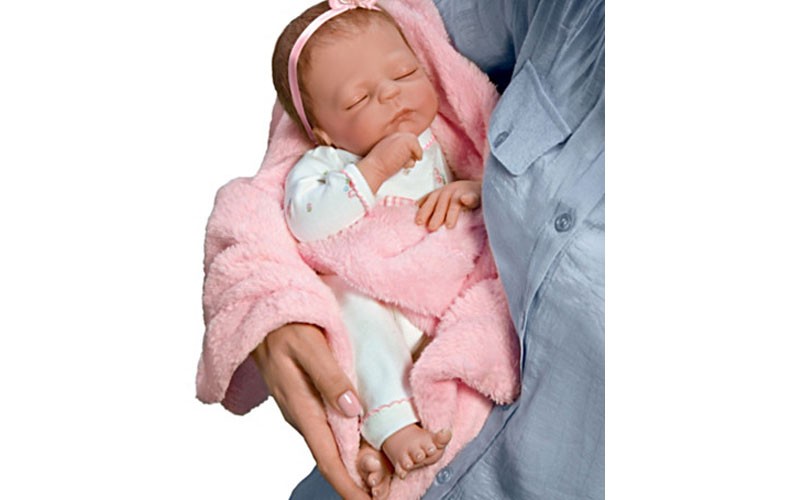 Violet Parker Cuddle Caitlyn Baby Girl Doll with Warming Feature