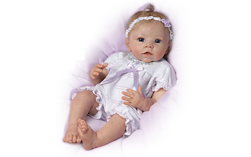 Linda Murray Touch Activated Lifelike Moving Baby Doll