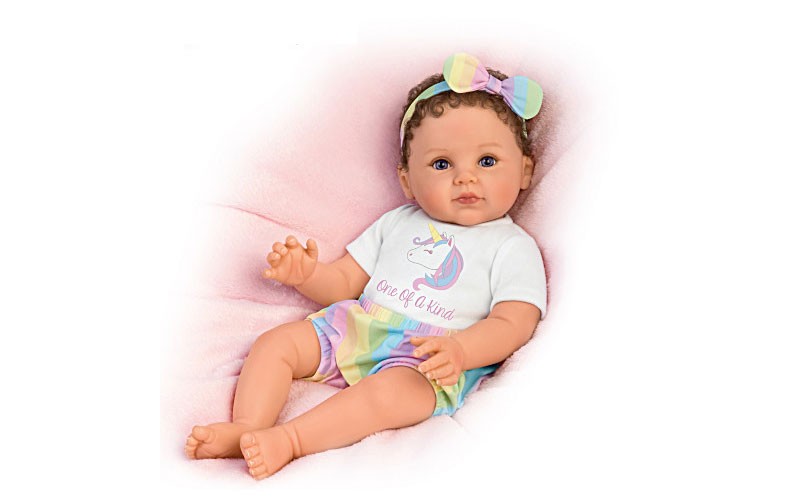 P.Lau One Of A Kind Katherine Lifelike Poseable Baby Doll