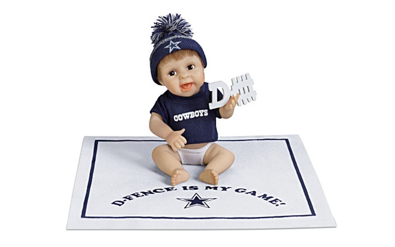 D-Fence Is My Game Dallas Cowboys Baby Doll