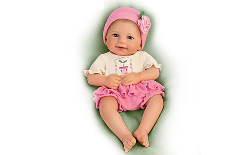 So Truly Real Lil Sprout Baby Girl Doll By Violet Parker