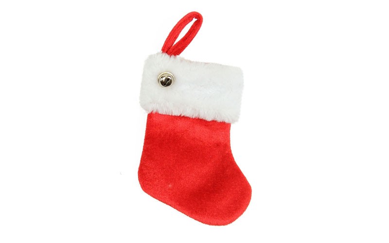 Northlight 6-in Red Fur Christmas Stocking