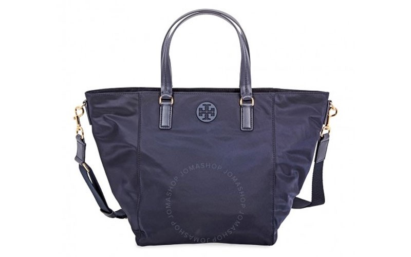 Tory Burch Tilda Small Nylon Tote Tory Navy