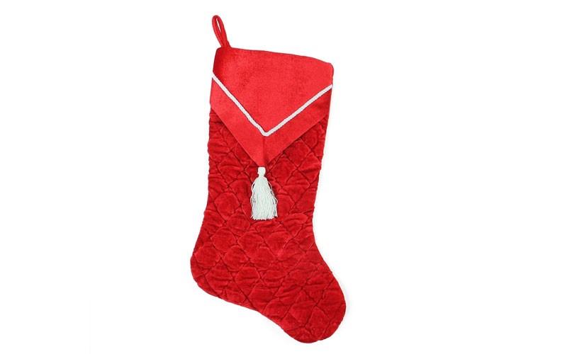Northlight 20.5-in Red Quilted Christmas Stocking