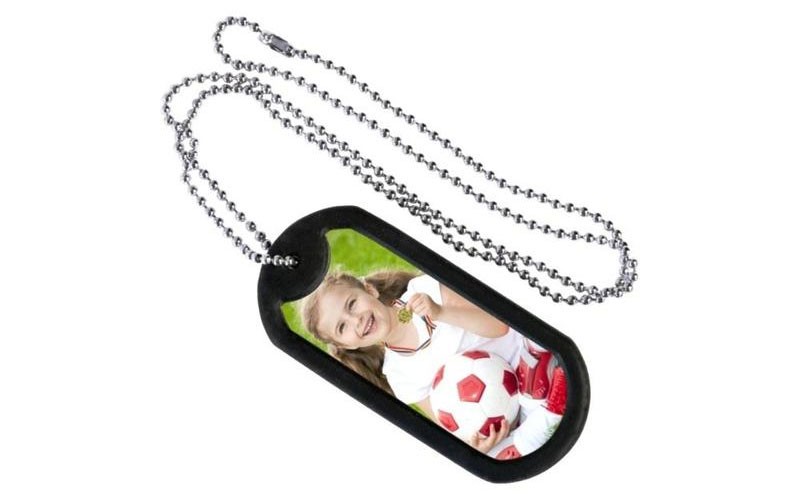 Photo Dog Tag Chains