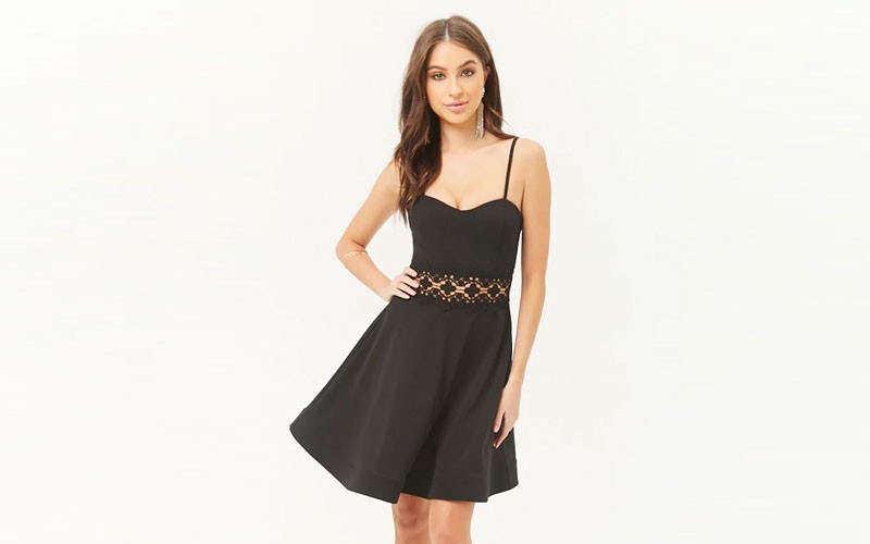 Fit & Flare Sweetheart Dress