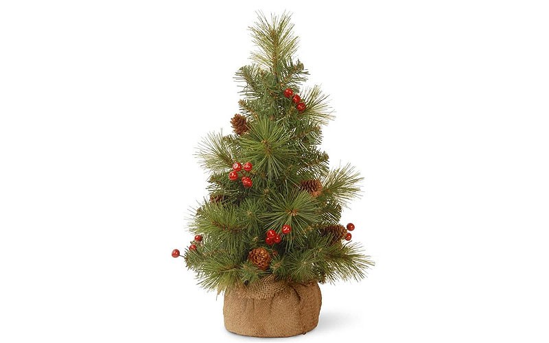 National Tree Company 1.5-ft Slim Artificial Christmas Tree