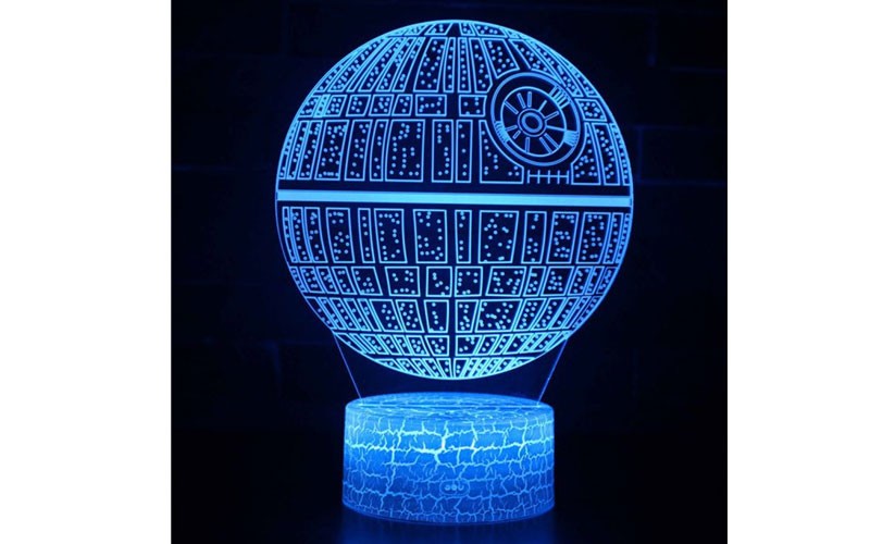 Star Wars 3D LED Night Light 7-Color Change with Remote Control