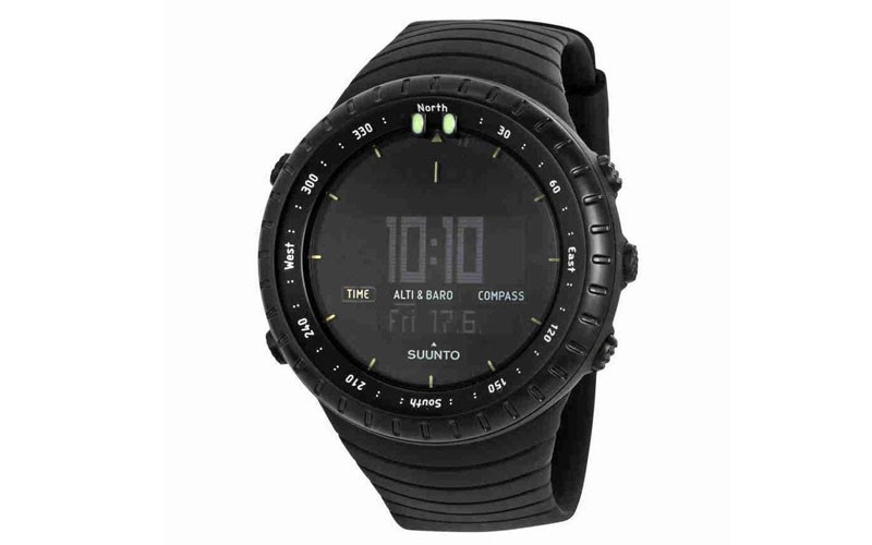 Suunto Core All Black Digital Display Quartz Watch