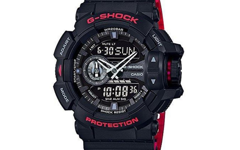 G-Shock GA-400HR Black/Red Layer Series Watch