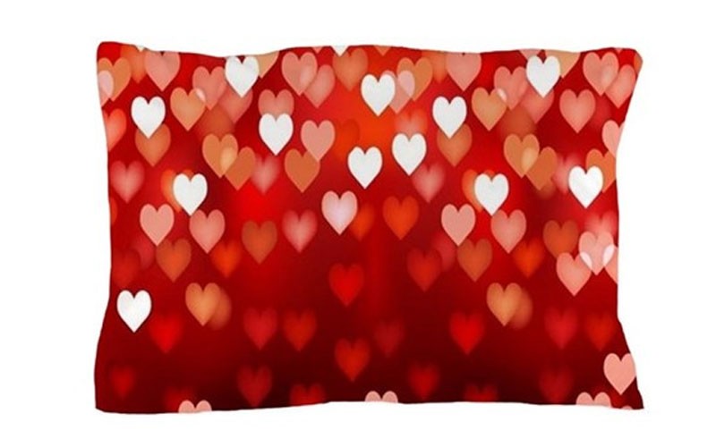 Hearts Pillow Case