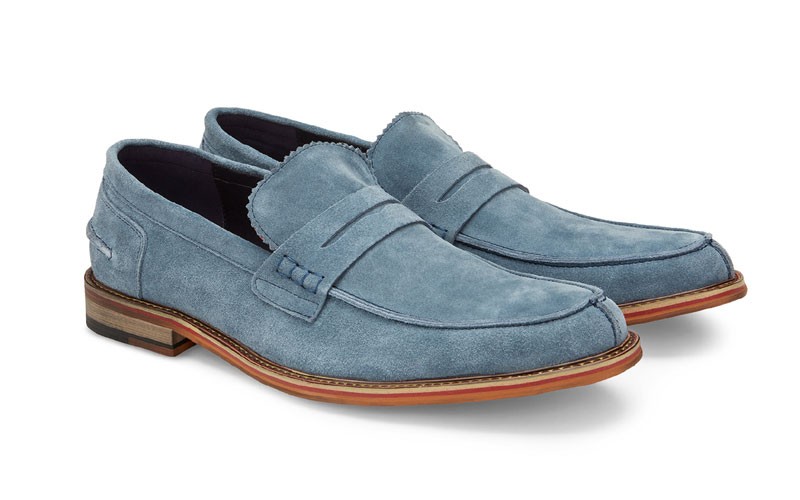 The Novak Shoe Blue Men Shoes