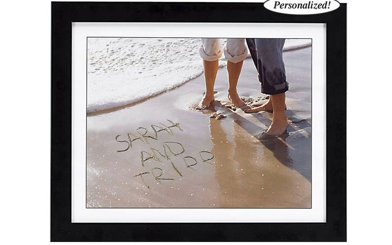 Personalized Beach Print