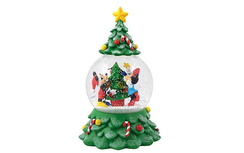 Dept 56 Mickey and Minnie Tree Waterglobe