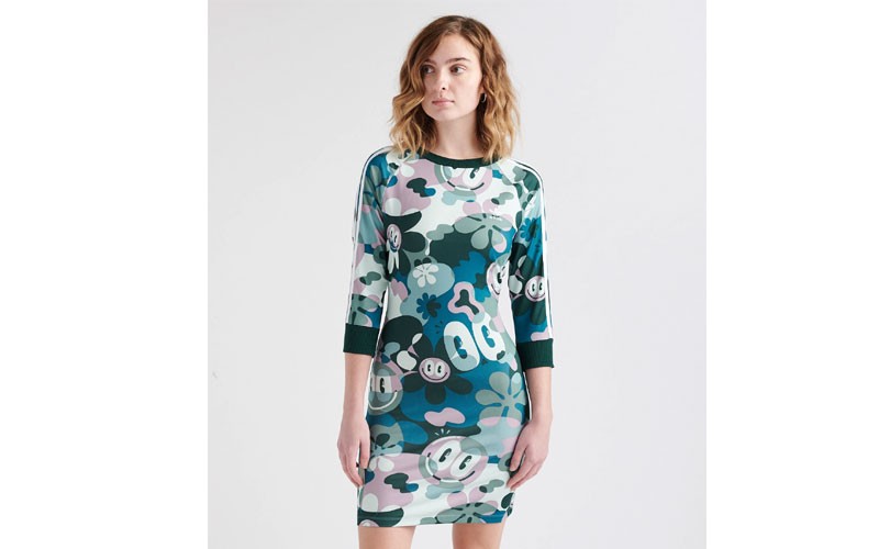 Adidas Gallery 3 Stripe Dress