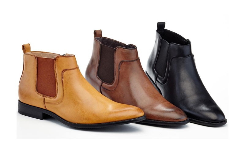 Adolfo Zacky Mens Chelsea Dress Boots