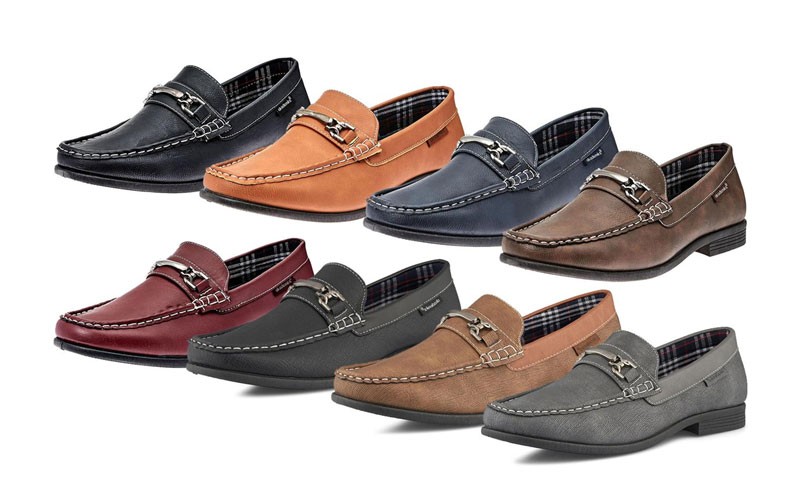 Akademiks Mens Slip On Loafer Shoes