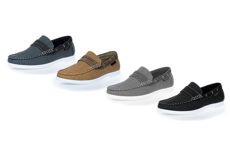 Akademiks Mens Slip On Boat Shoes