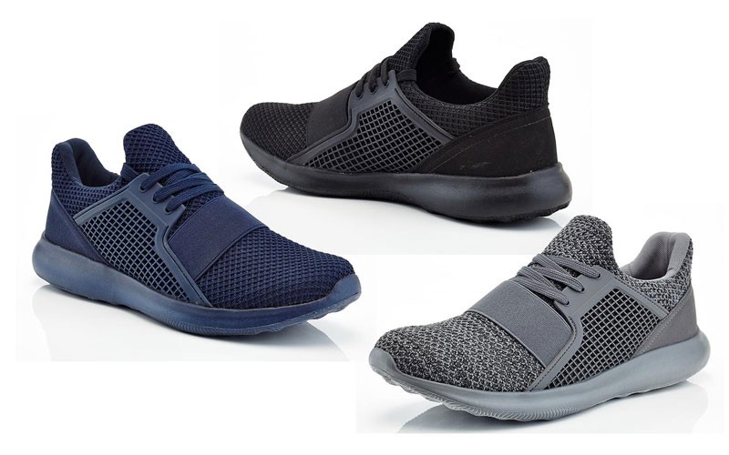 Mens Lace Up Casual Fashion Athletic Flex Sneakers
