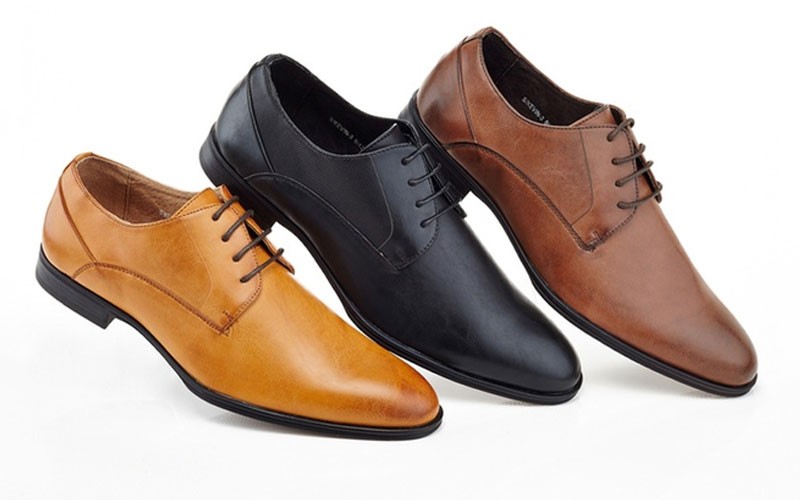 Adolfo Kevin Mens Lace Up Dress Shoes