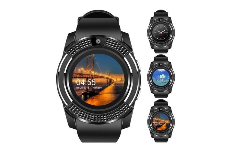 Ametag V8 Waterproof Sports Smartwatch Fitness Tracker