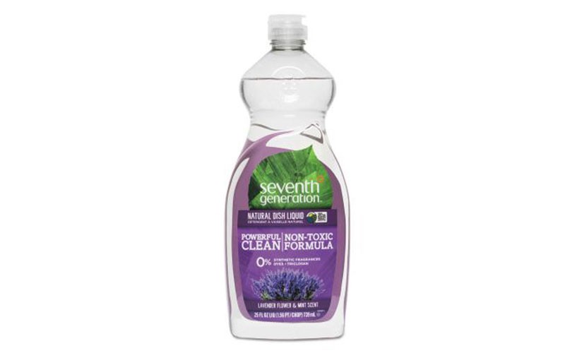 Seventh Generation Lavender Flower & Mint Scent Natural Dish Liquid 25 oZ Bottle