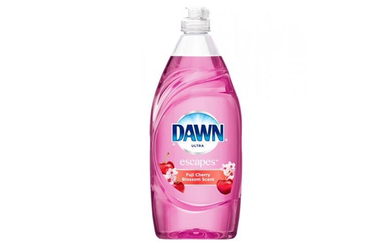 Dawn Ultra Fuji Cherry Blossom Scent Dishwashing Liquid 21.6 oz Plastic Bottle