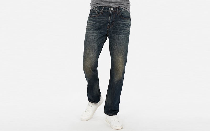 Classic Straight Dark Wash Original Men Jeans