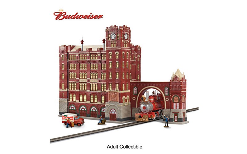 Budweiser® Brew House Illuminated Building Sculpture