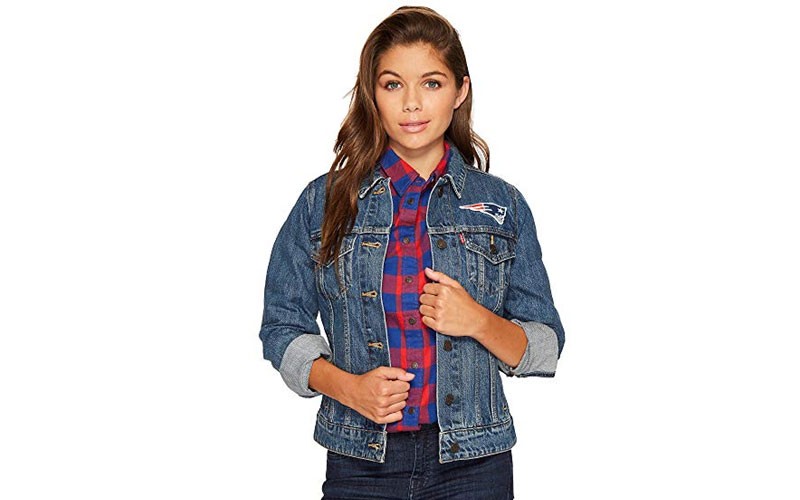 Levis Womens Patriots Sport Denim Trucker