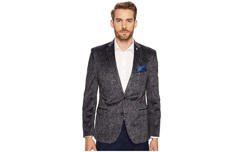 Nick Graham Rings Around Saturn Paisley Mens Sports Coat