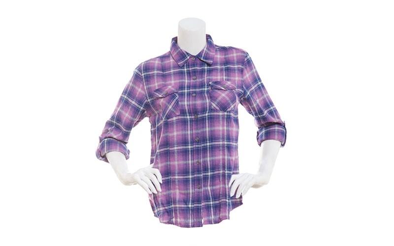 River & Rose Women Full Button Front Flannel Shirt