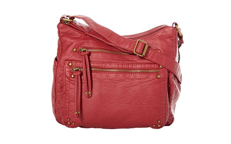 Bueno Grainy Washed Crossbody Handbag